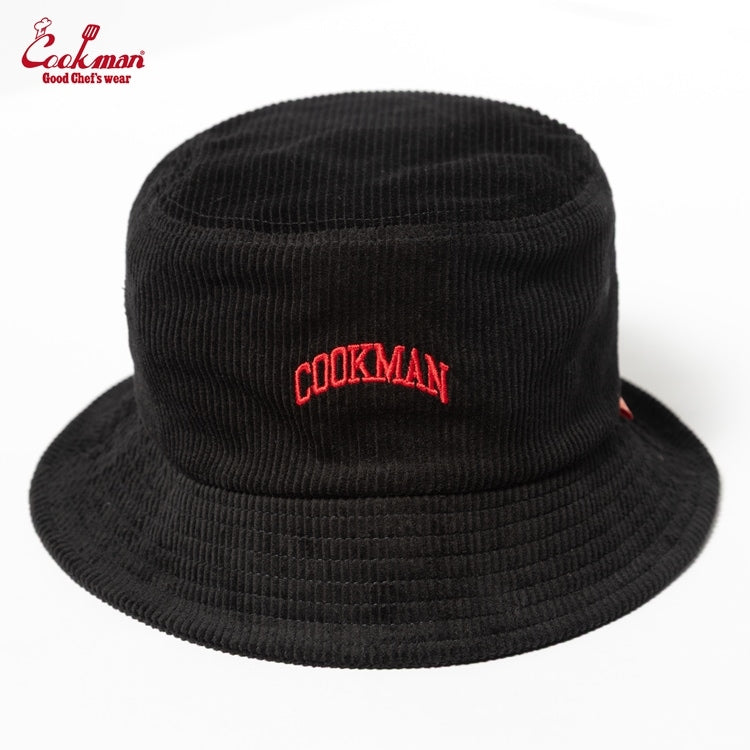 バケットハット Bucket Hat Corduroy Black 233-53150