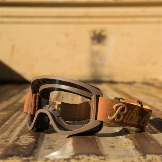 Biltwell Script Chocolate GOGGLES