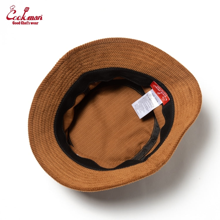 バケットハット Bucket Hat Corduroy Brown 233-53151