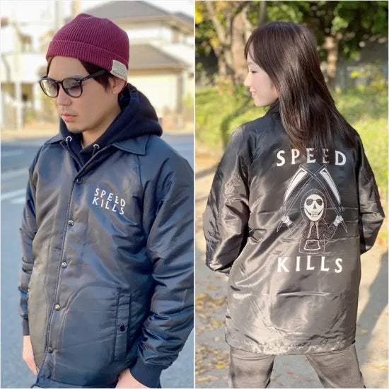 SPEED KILLS ボアコーチネイビー
