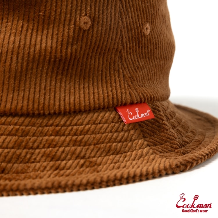 バケットハット Bucket Hat Corduroy Brown 233-53151