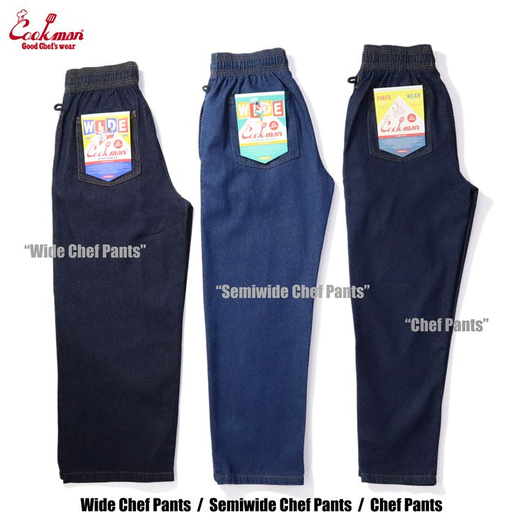シェフパンツ Chef Pants Semiwide Corduroy Paisley Brown 231-63825