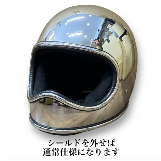 SPACE HELMET FINAL EDITION CHROME スペースヘルメット クロムメッキ