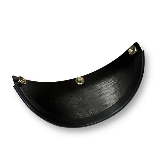 DRAGSTER LEATHER TRIM HELMET BLACK
