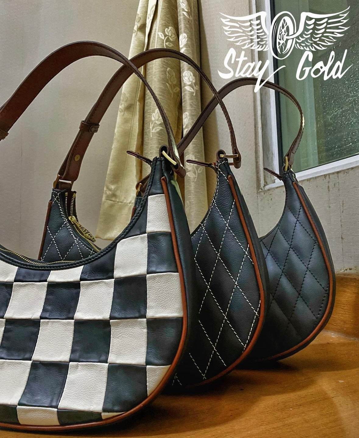 Lady cradle bag (black)