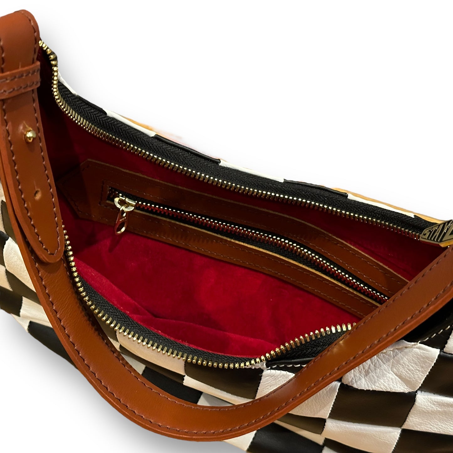 Lady cradle bag (checkerboard)