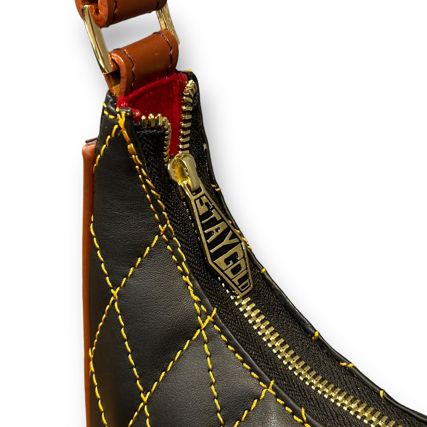 Lady cradle bag (black/gold)