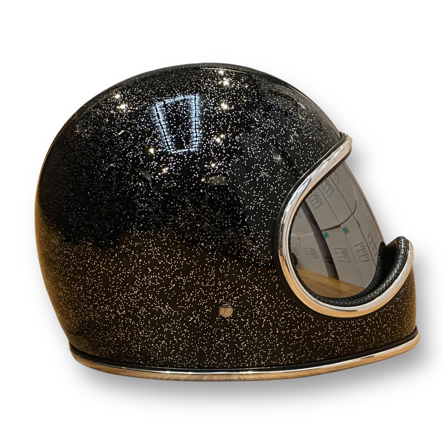 SPACE HELMET FINAL EDITION BLACK FLAKE スペースヘルメット 黒ラメ ブラックラメ