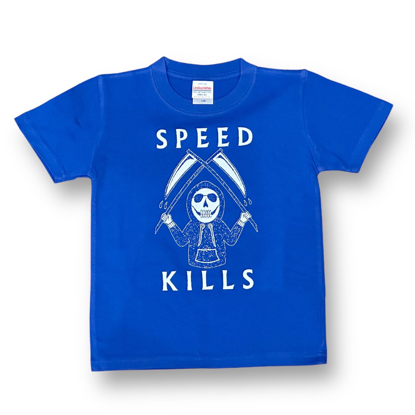 SPEED KILLS TEE KIDS ROYAL BLUE キッズ/ロイヤルブルー 120 (納期要確認)