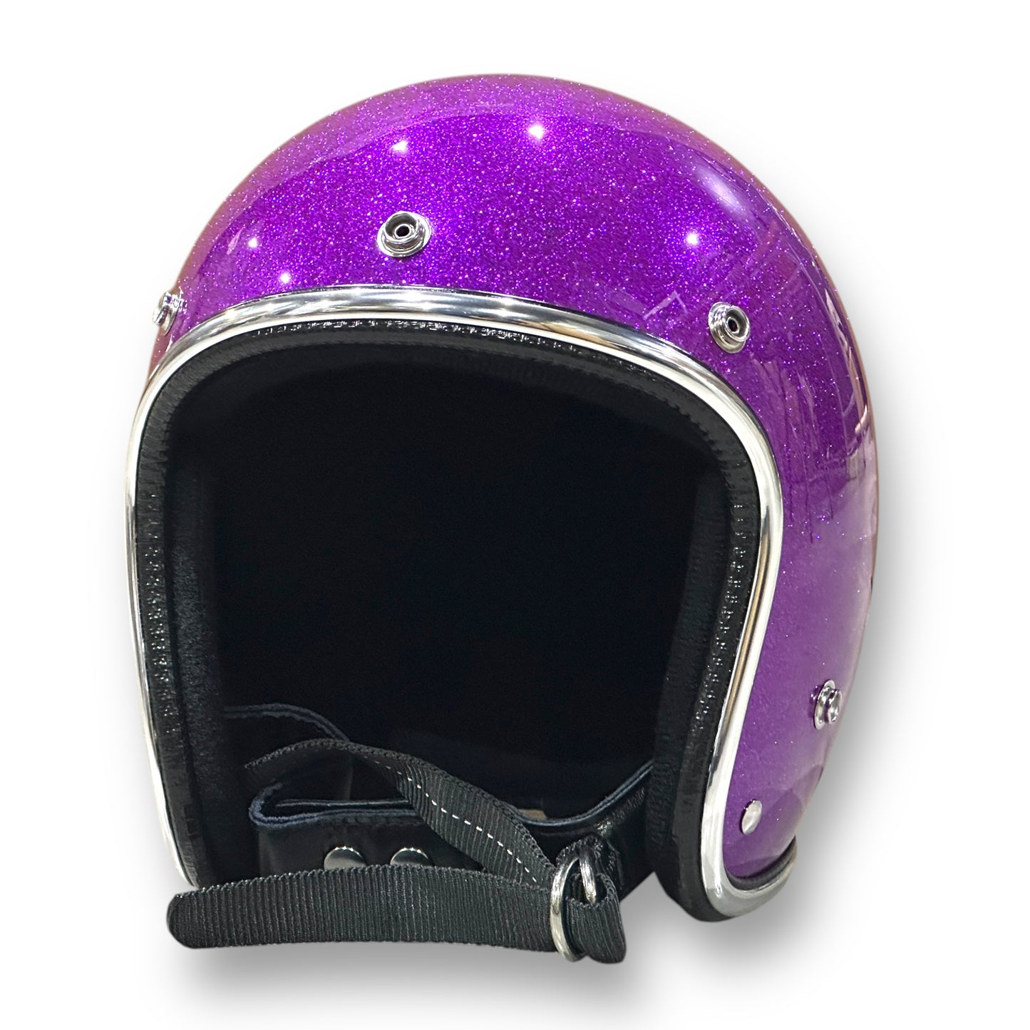 GLITTER 3/4 HELMET グリッターヘルメット PURPLE/パープル