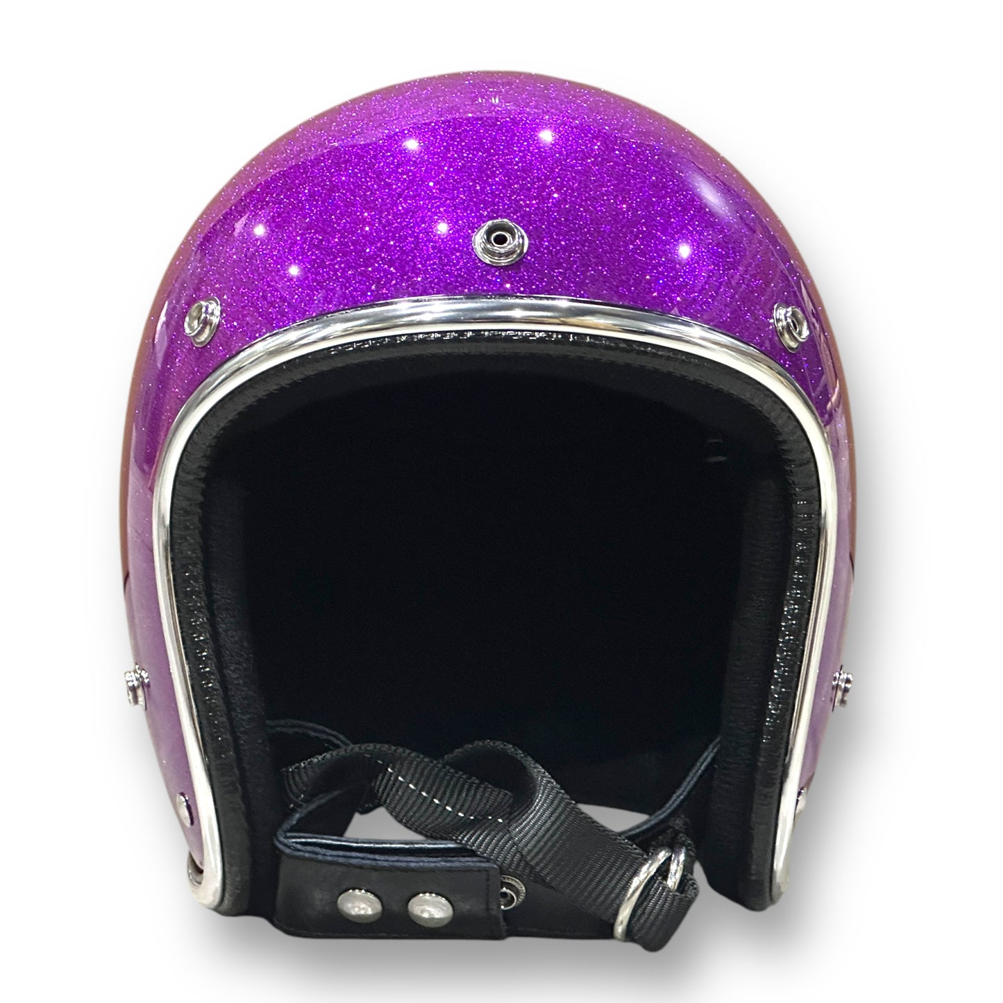 GLITTER 3/4 HELMET グリッターヘルメット PURPLE/パープル