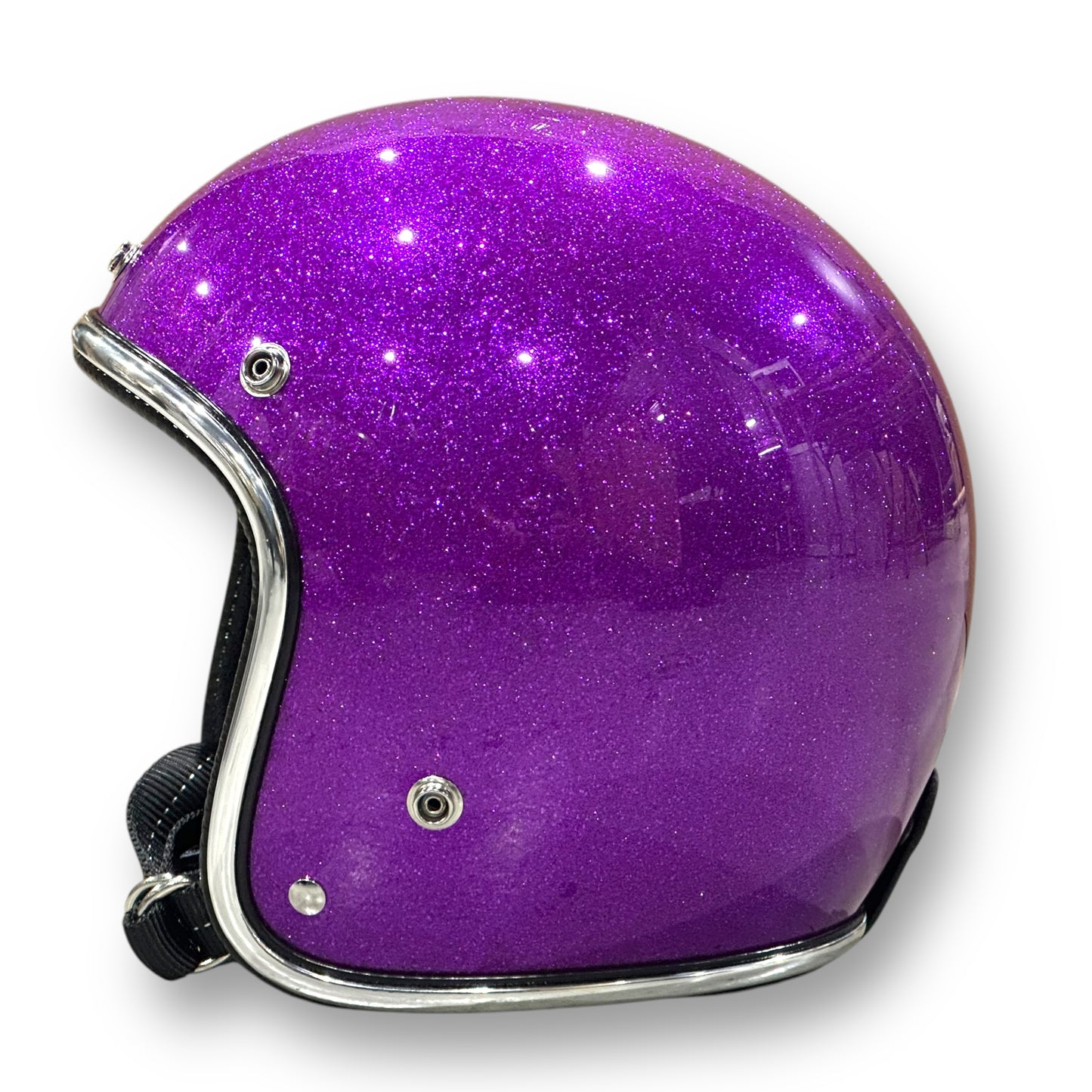 GLITTER 3/4 HELMET グリッターヘルメット PURPLE/パープル