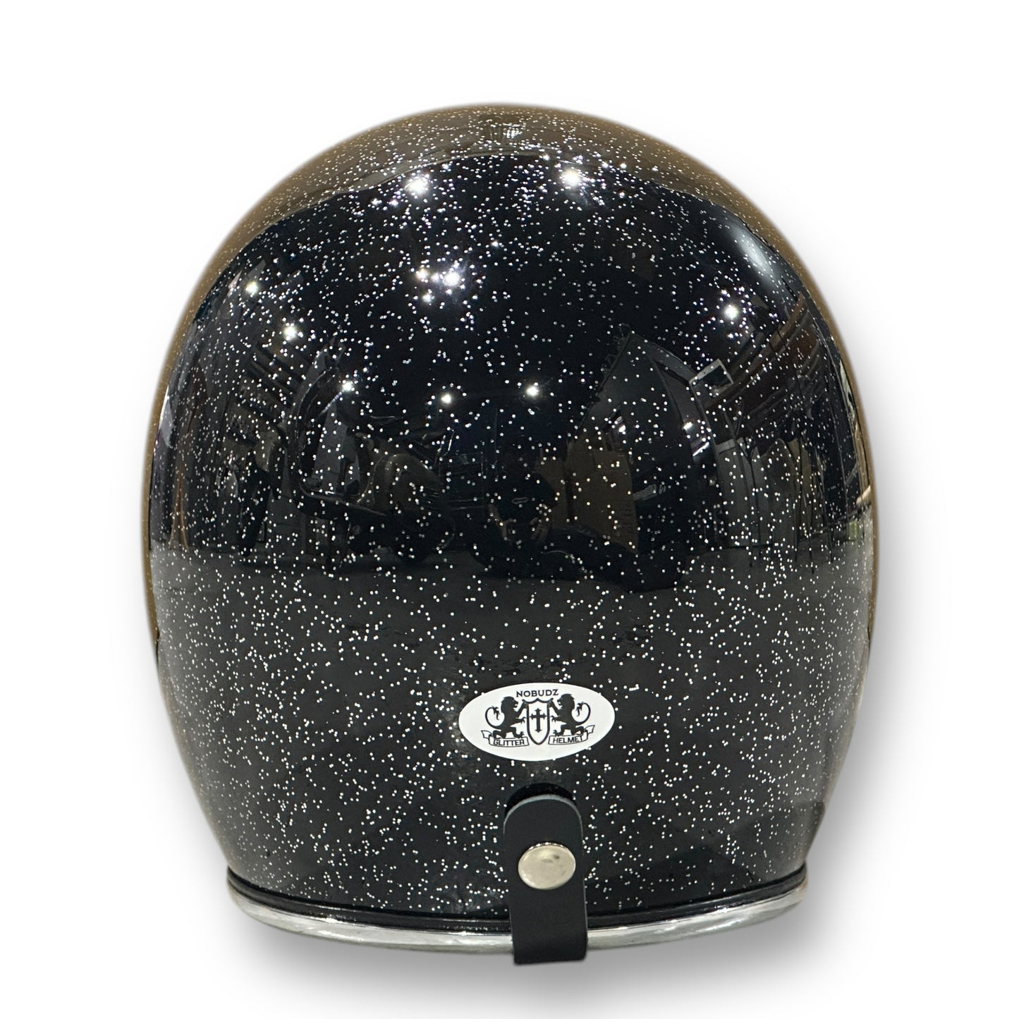 GLITTER 3/4 HELMET グリッターヘルメット BLACK/黒