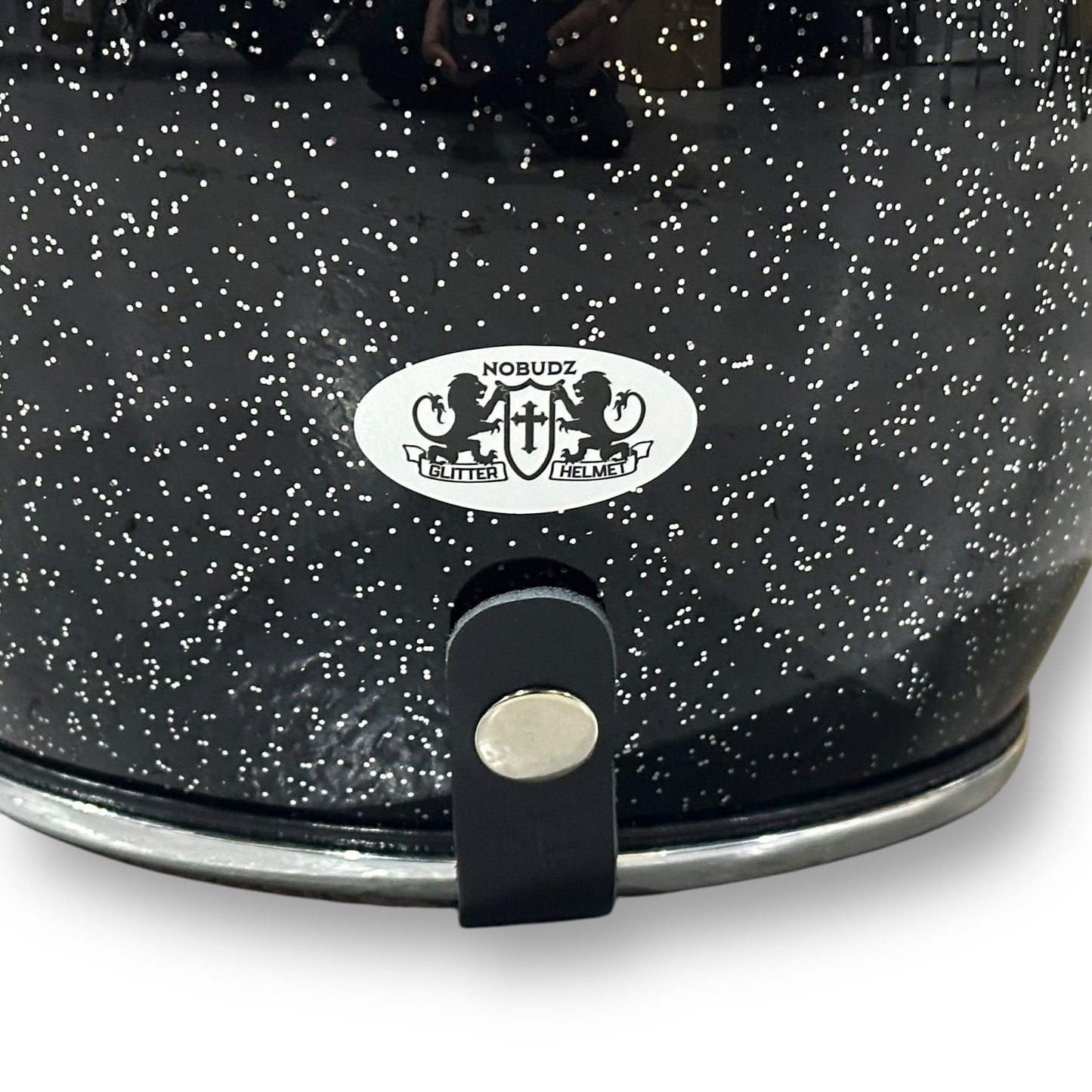 GLITTER 3/4 HELMET グリッターヘルメット BLACK/黒