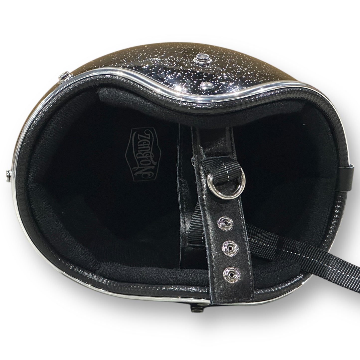 GLITTER 3/4 HELMET グリッターヘルメット BLACK/黒