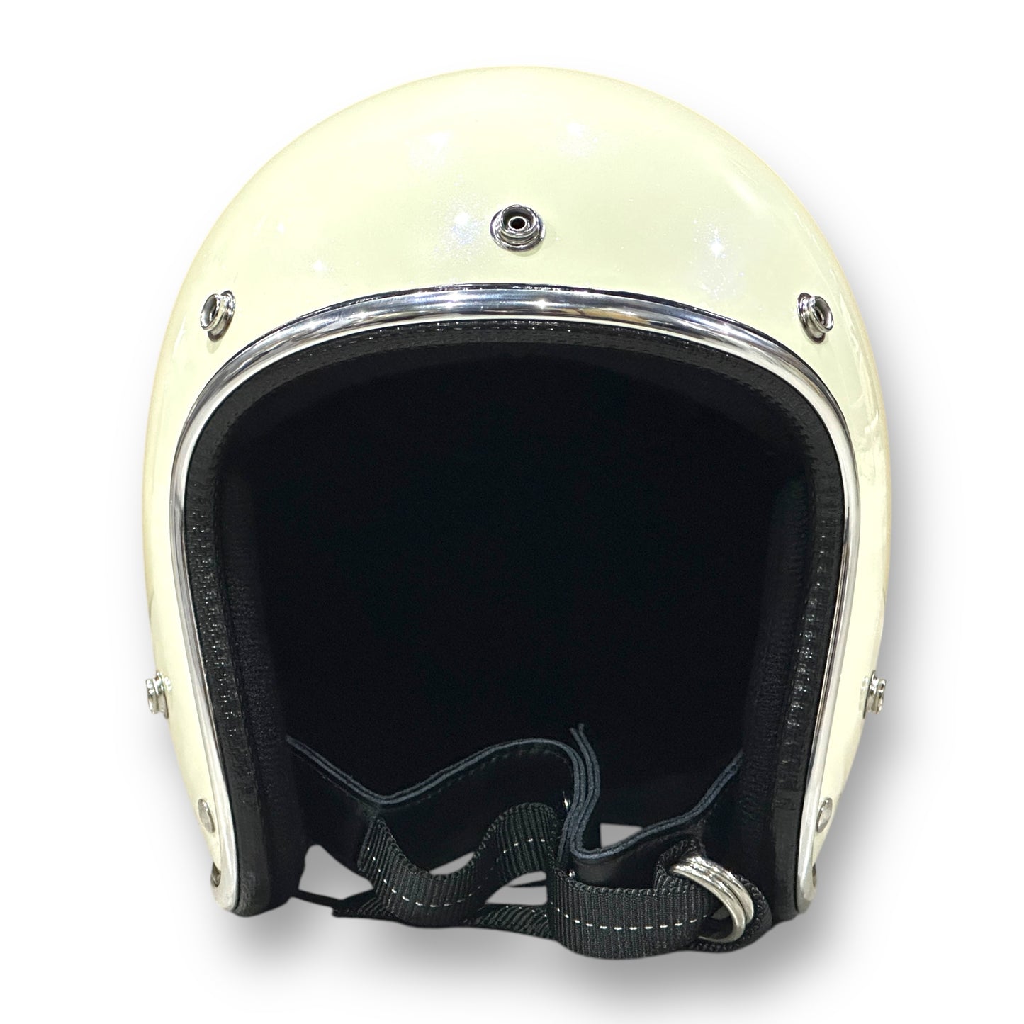GLITTER 3/4 HELMET グリッターヘルメット WHITE/白