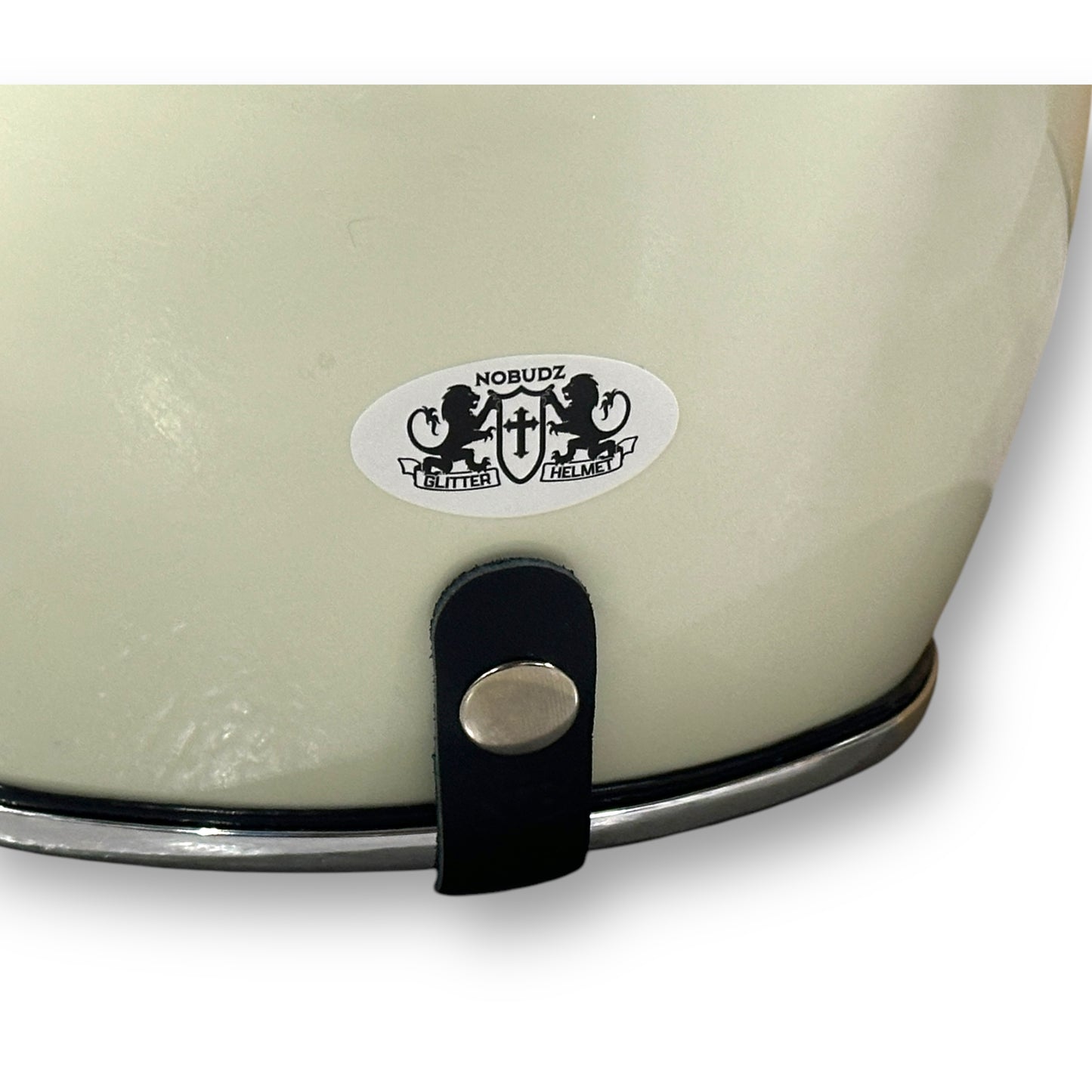 GLITTER 3/4 HELMET グリッターヘルメット WHITE/白