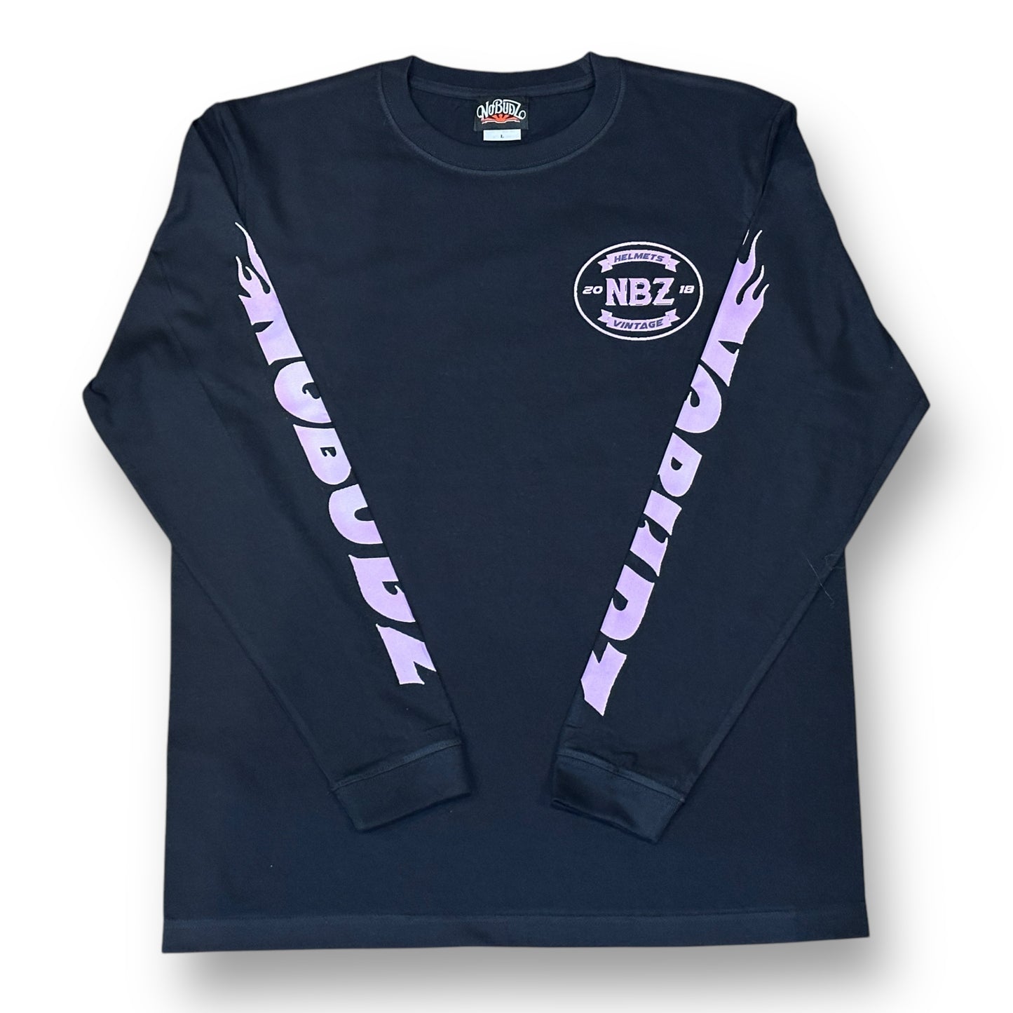 REVIVAL NOBUDZ LONG SLEEVE TEE BLACK