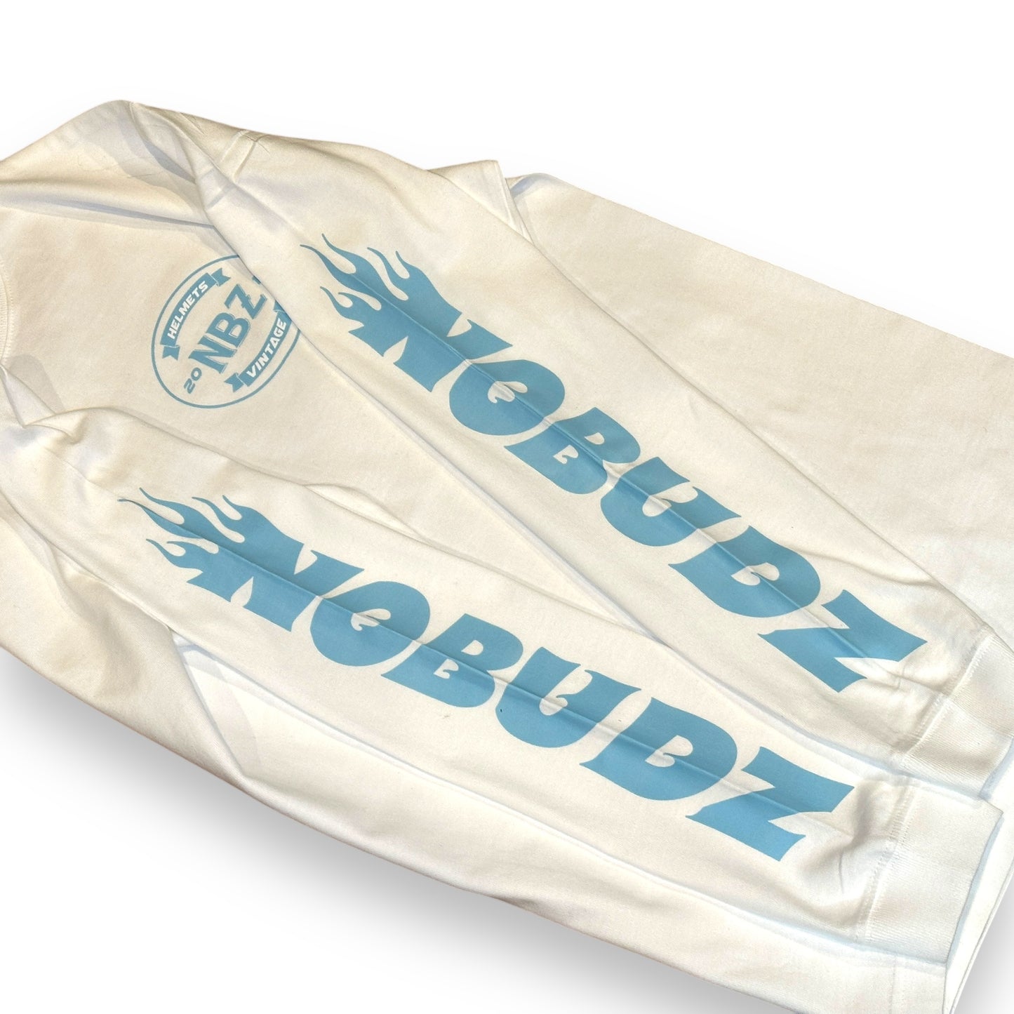 REVIVAL NOBUDZ LONG SLEEVE TEE WHITE