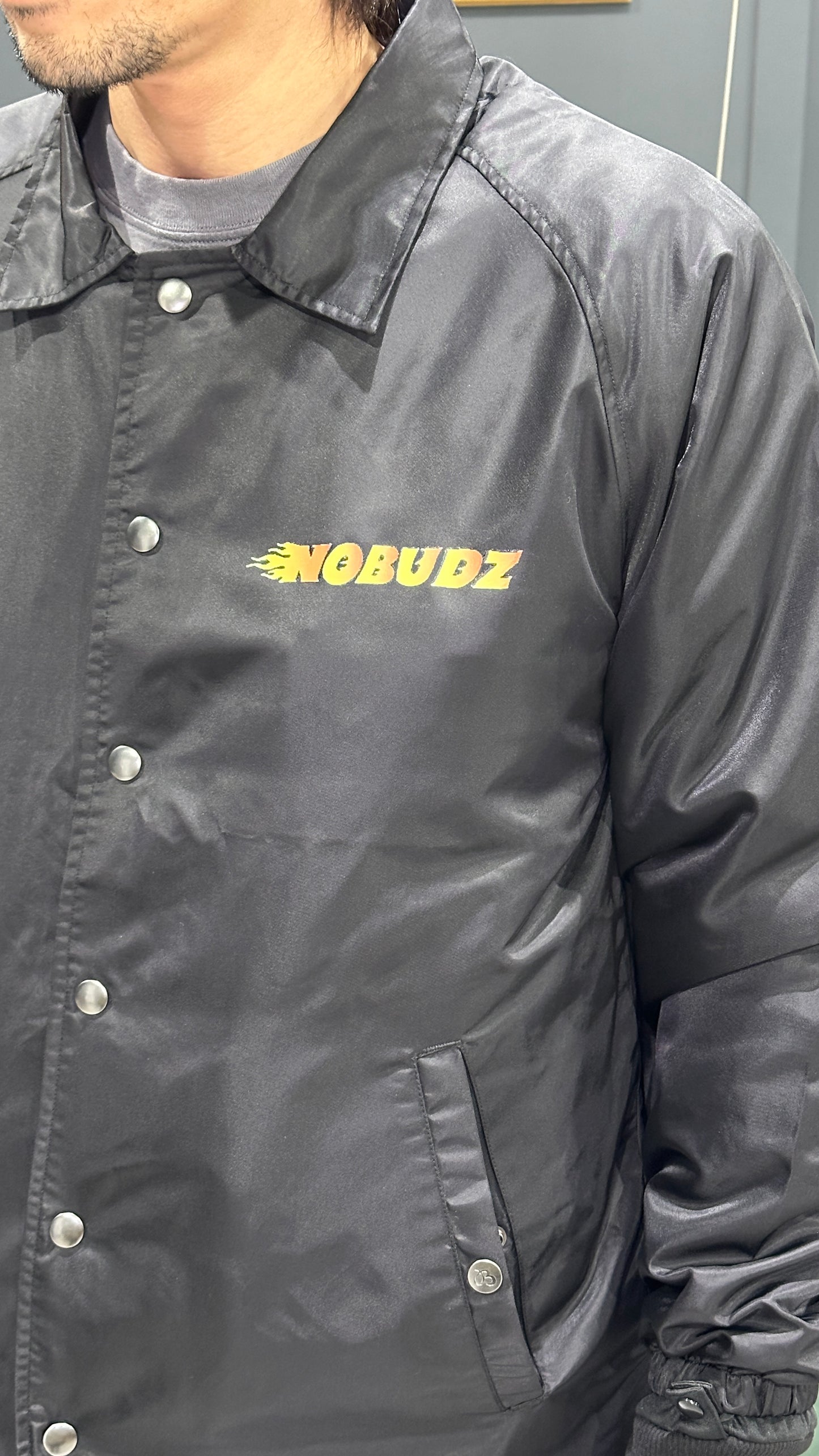 電熱コーチジャケット BEETLE x NOBUDZ