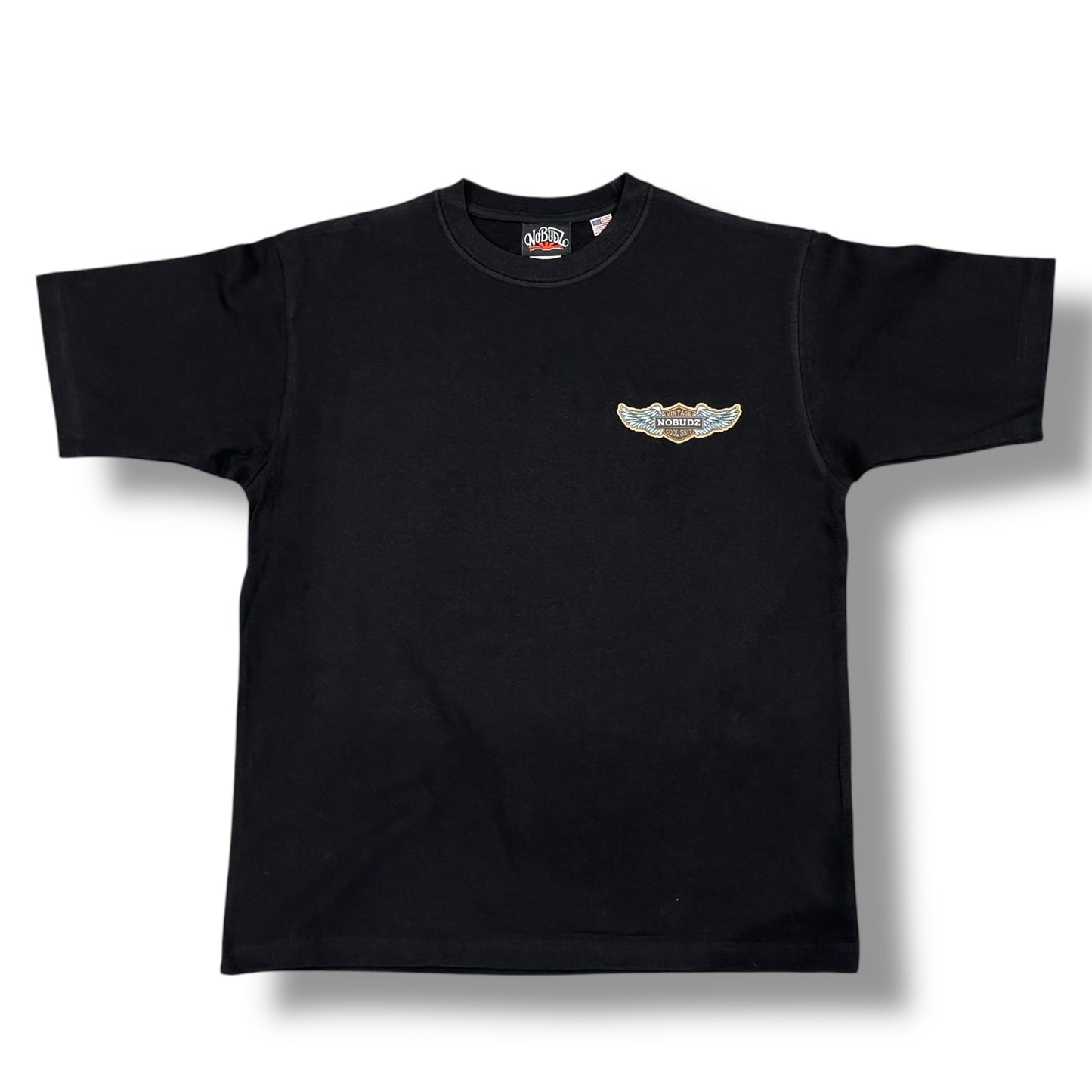 NOBUDZ M字LADY TEE BLACK