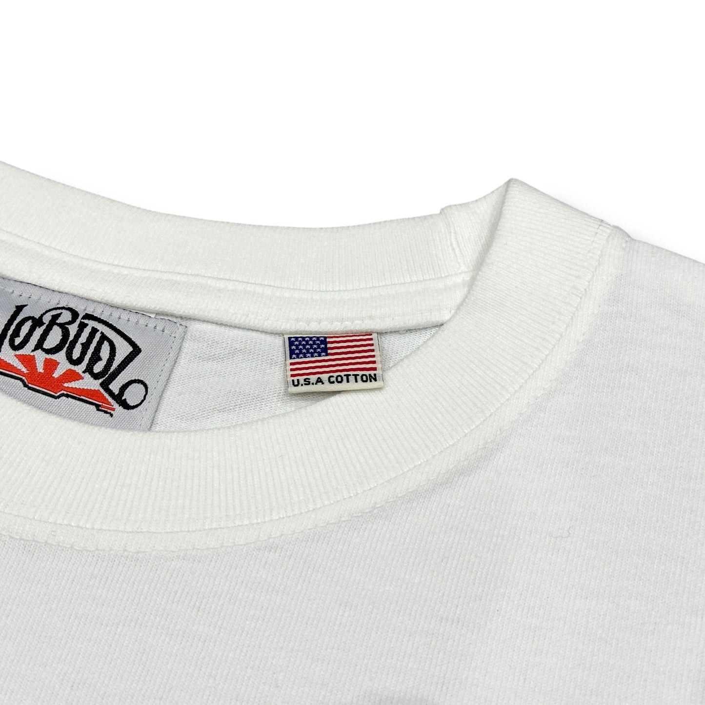 NOBUDZ M字LADY TEE WHITE
