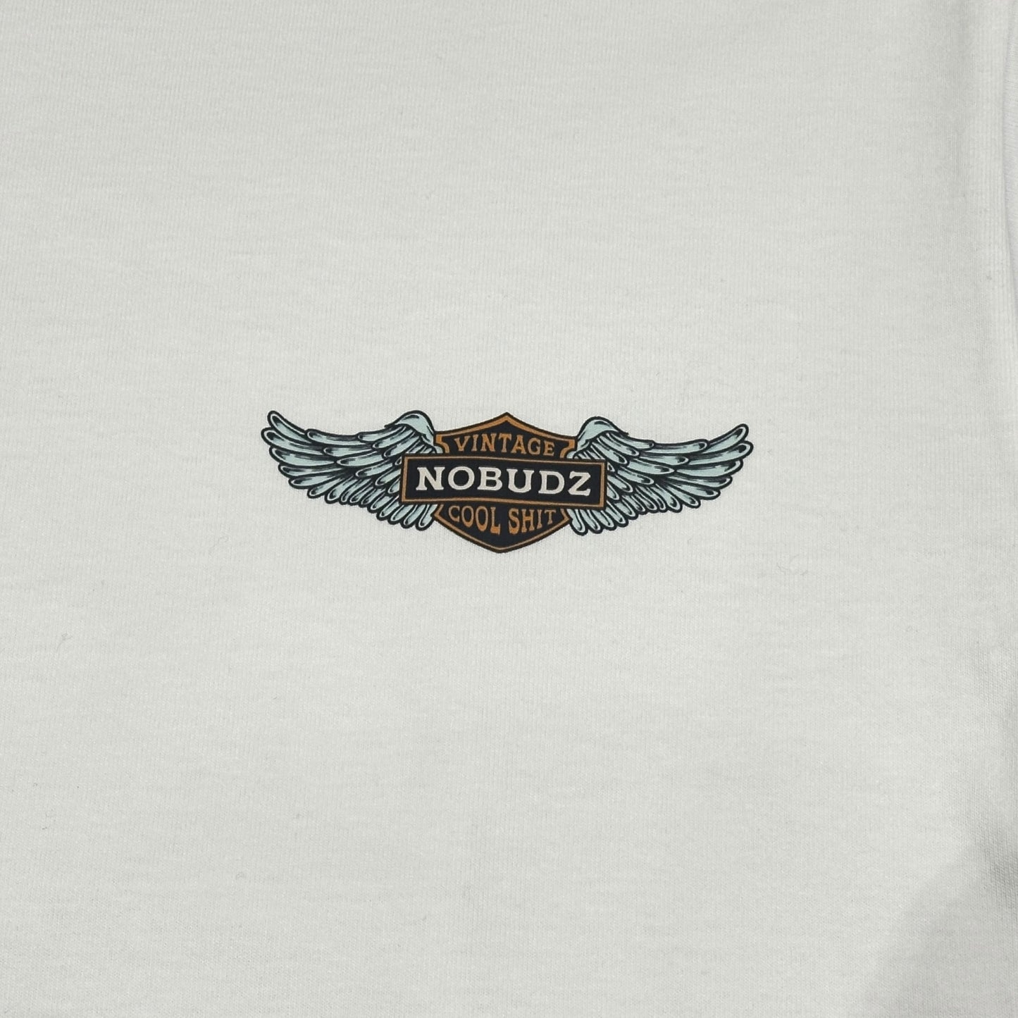 NOBUDZ M字LADY TEE WHITE