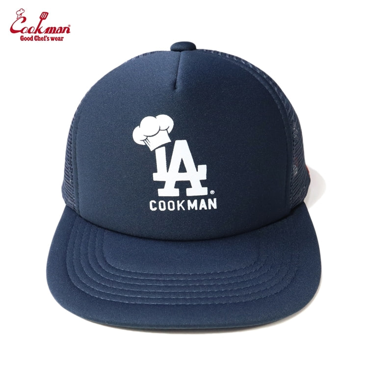 キャップ Mesh Cap Chef Hat LA Navy 233-41185