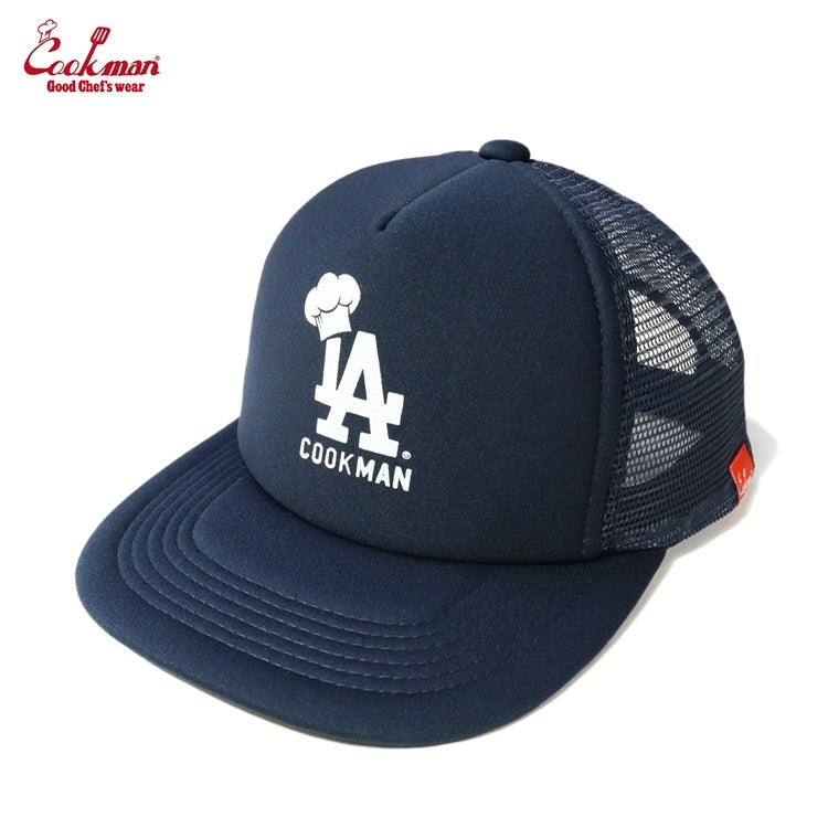 キャップ Mesh Cap Chef Hat LA Navy 233-41185