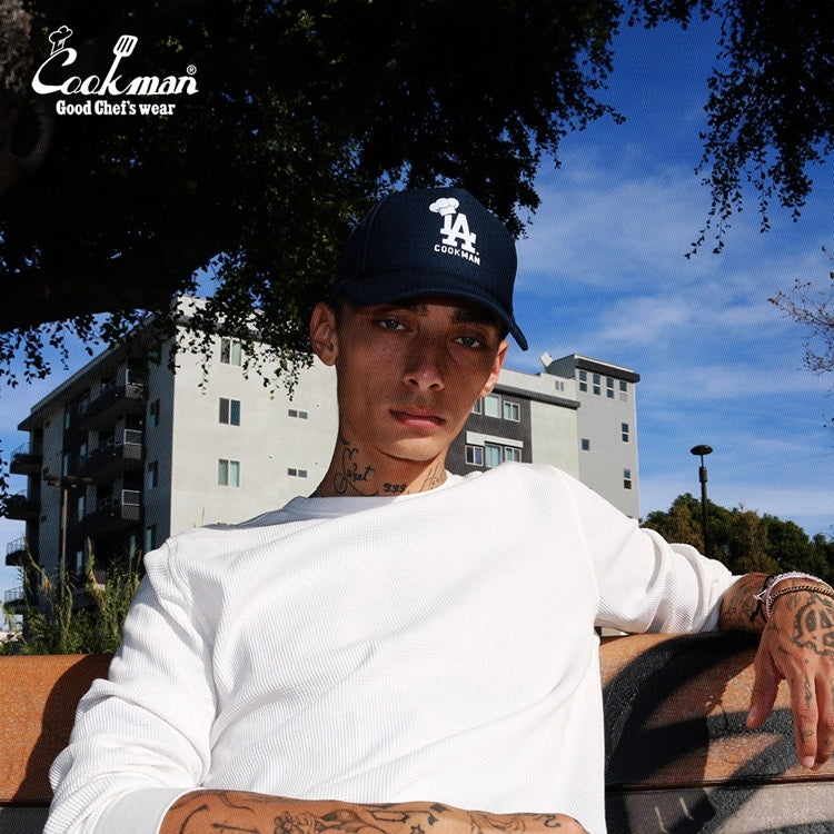 キャップ Mesh Cap Chef Hat LA Navy 233-41185