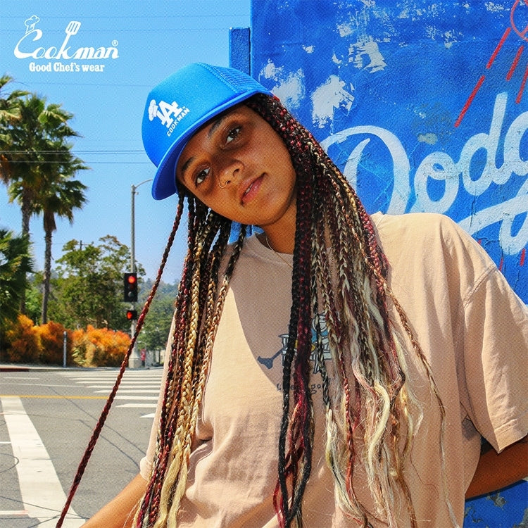 キャップ Mesh Cap Chef Hat LA Blue 233-41187