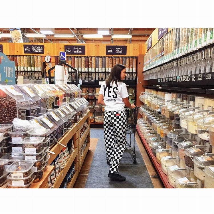 シェフパンツ Chef Pants Checker Black 231-32831