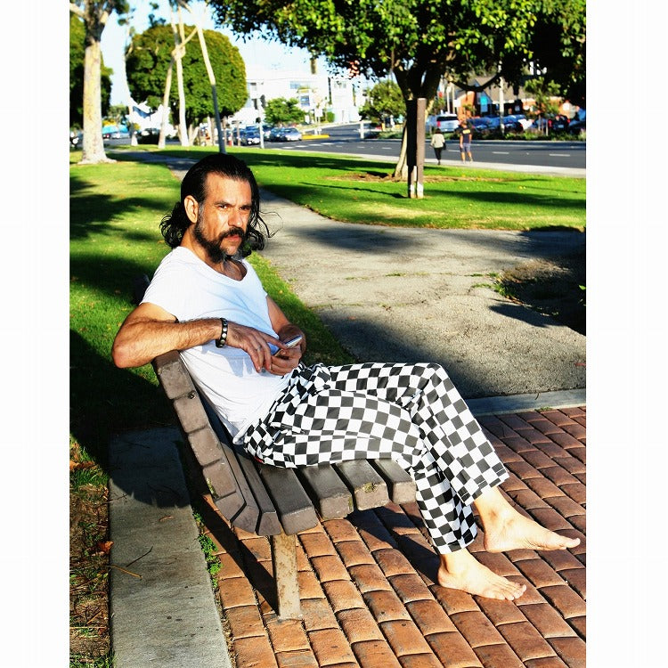 シェフパンツ Chef Pants Checker Black 231-32831