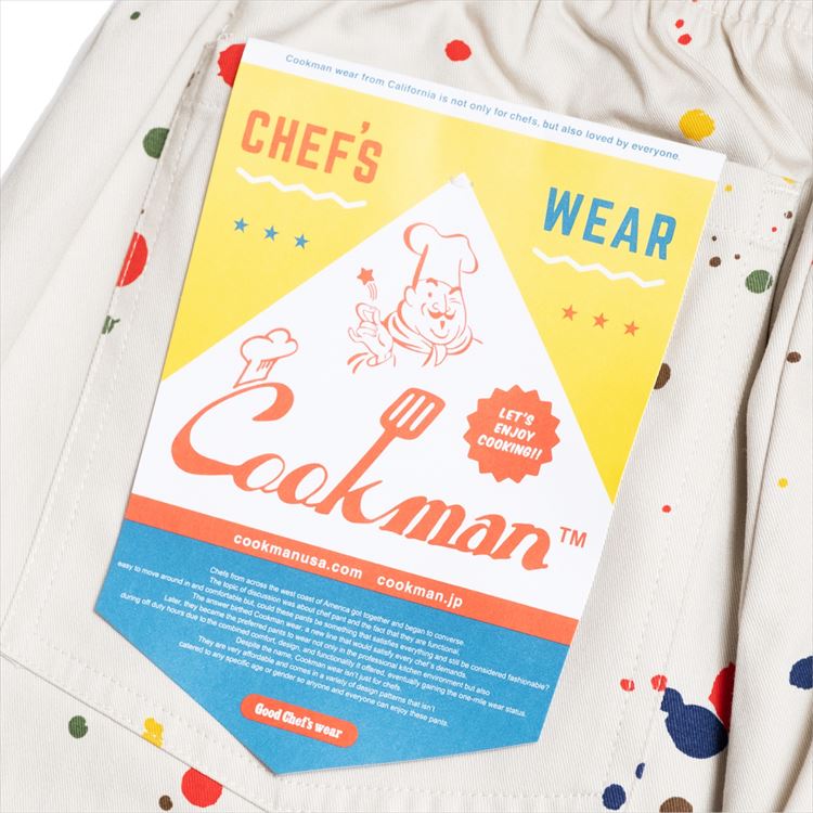 シェフパンツ Chef Pants Sauce Splash 231-32854