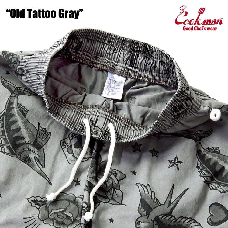 シェフパンツ Chef Pants Old Tattoo Gray 231-51804