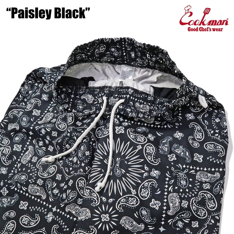 シェフパンツ Chef Pants Paisley Black 231-32832