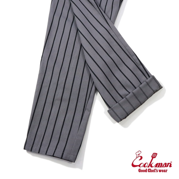 シェフパンツ Chef Pants Stripe Highway Gray 231-41819