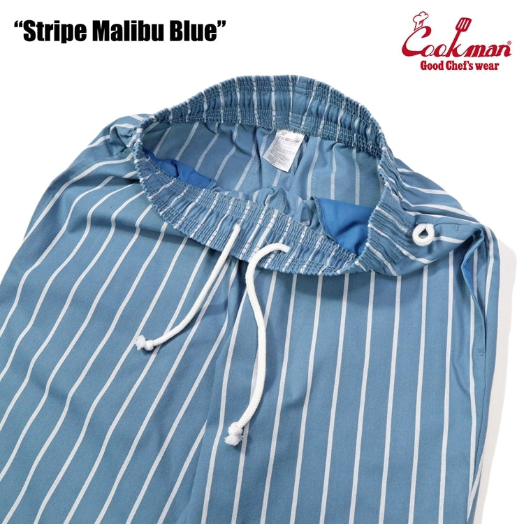 シェフパンツ Chef Pants Stripe Malibu Blue 231-41817