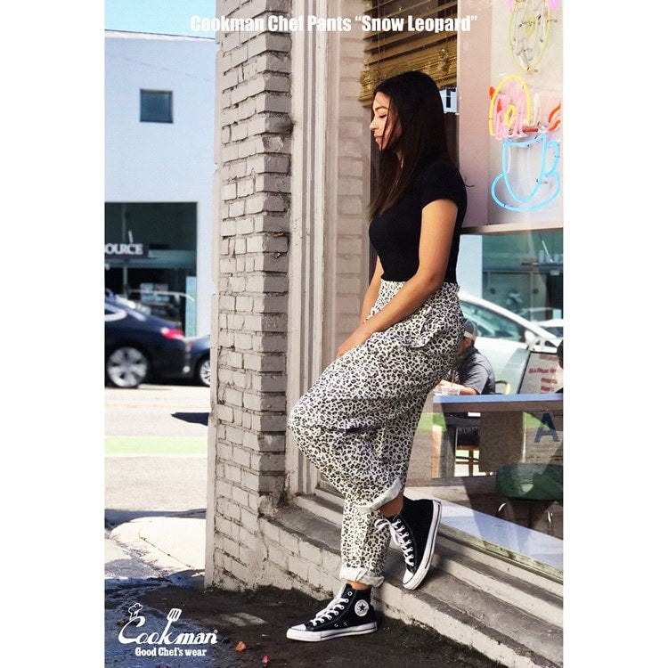 シェフパンツ Chef Pants Snow Leopard 231-32867