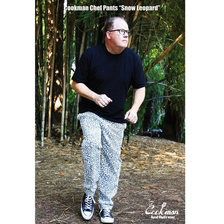 シェフパンツ Chef Pants Snow Leopard 231-32867