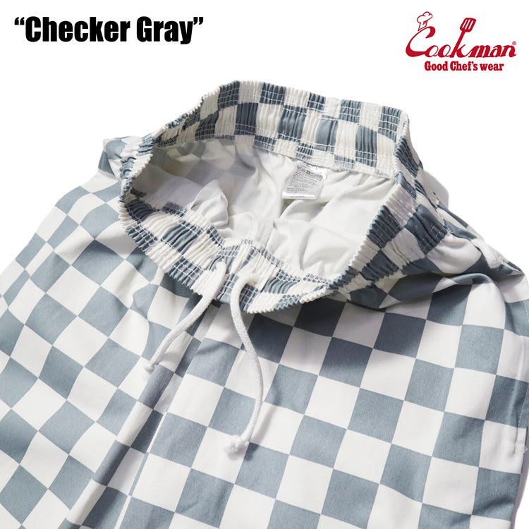 シェフパンツ Chef Pants Short Checker Gray 231-31940