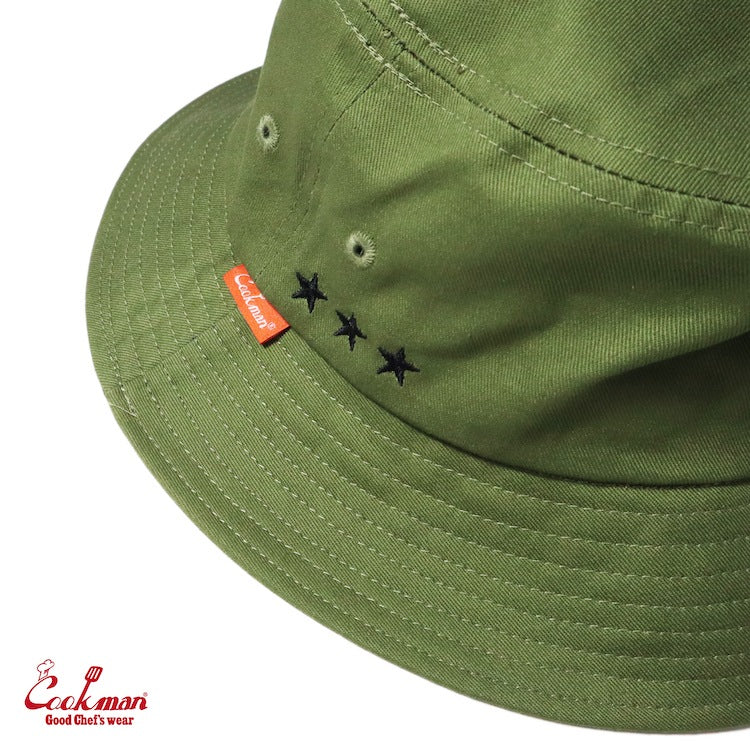 バケットハット Bucket Hat Olive 233-31172