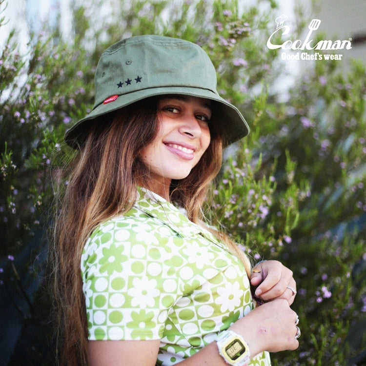 バケットハット Bucket Hat Olive 233-31172