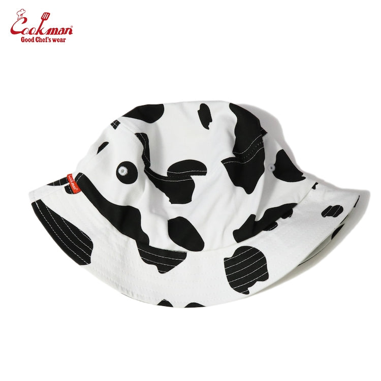 バケットハット Bucket Hat Cow White 233-31170