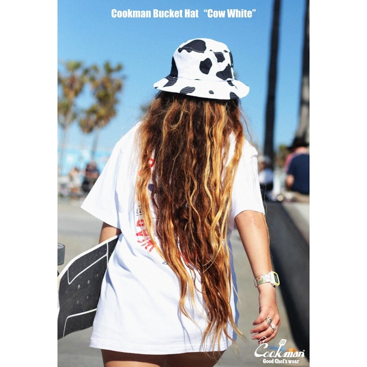 バケットハット Bucket Hat Cow White 233-31170