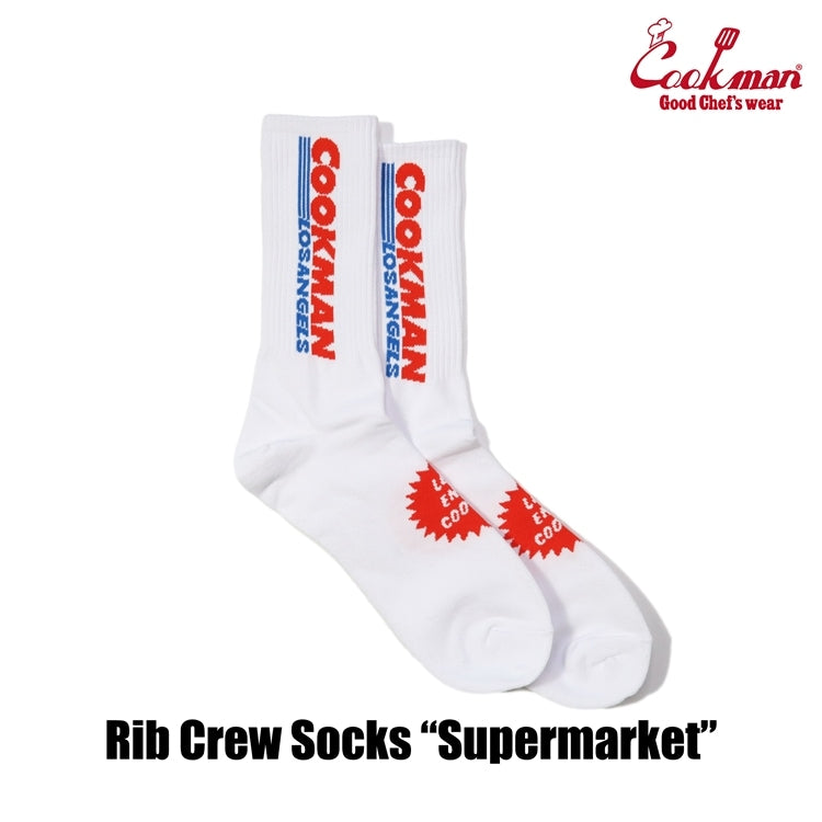 ソックス Rib Crew Socks Supermarket 233-51976