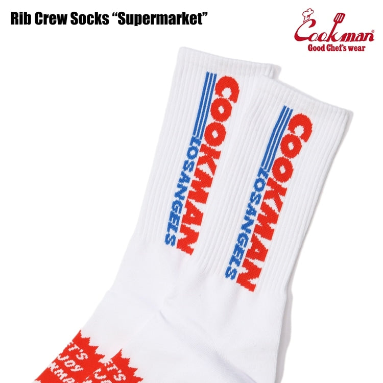 ソックス Rib Crew Socks Supermarket 233-51976