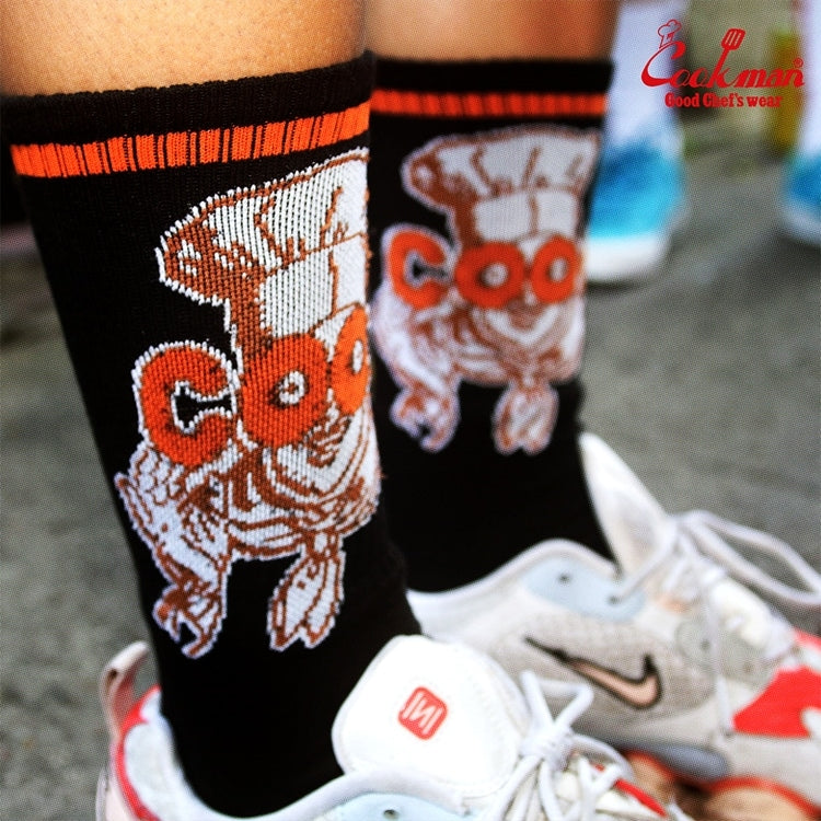 ソックス Rib Crew Socks Restaurant 233-51975