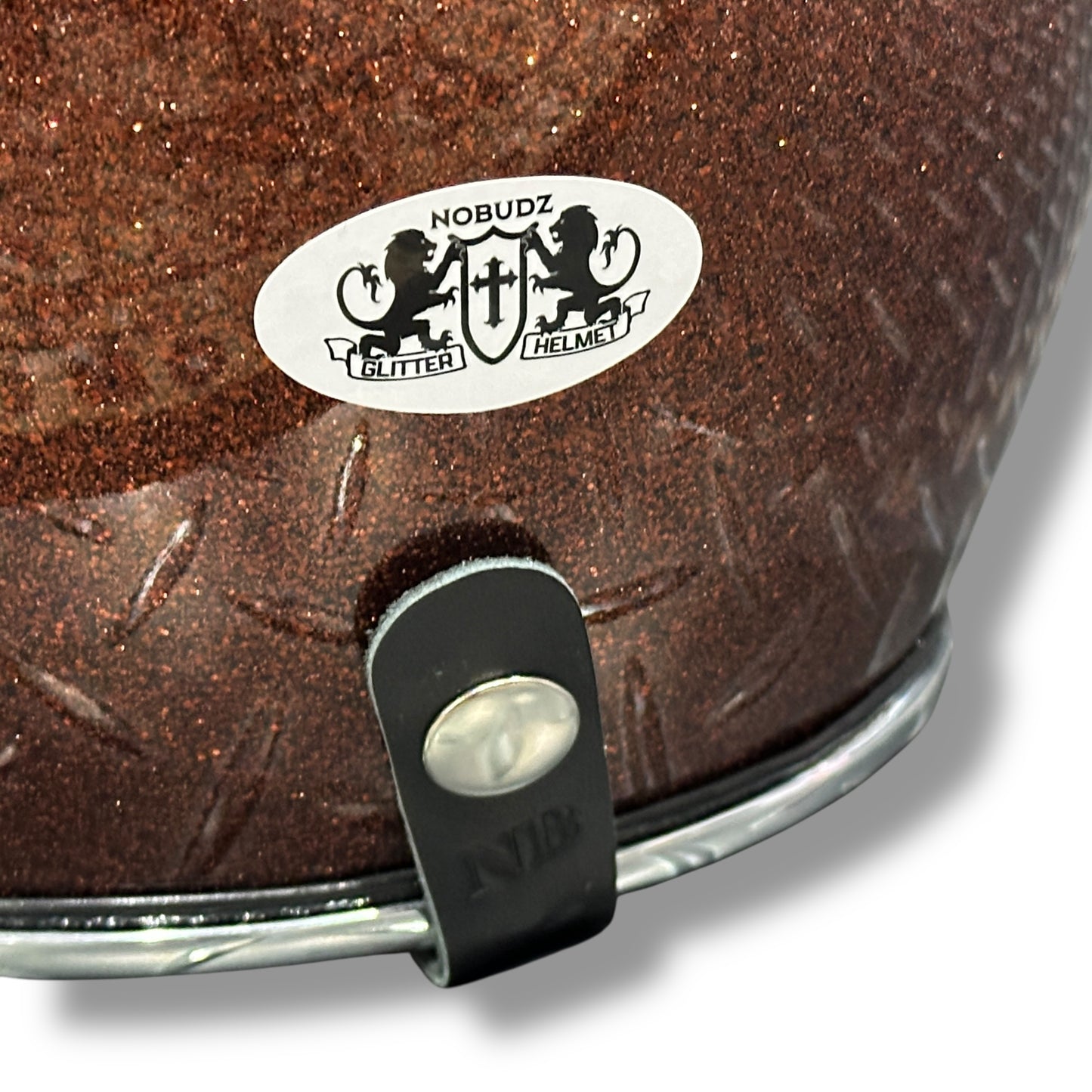 GLITTER 3/4 HELMET グリッターヘルメット BROWN/茶色