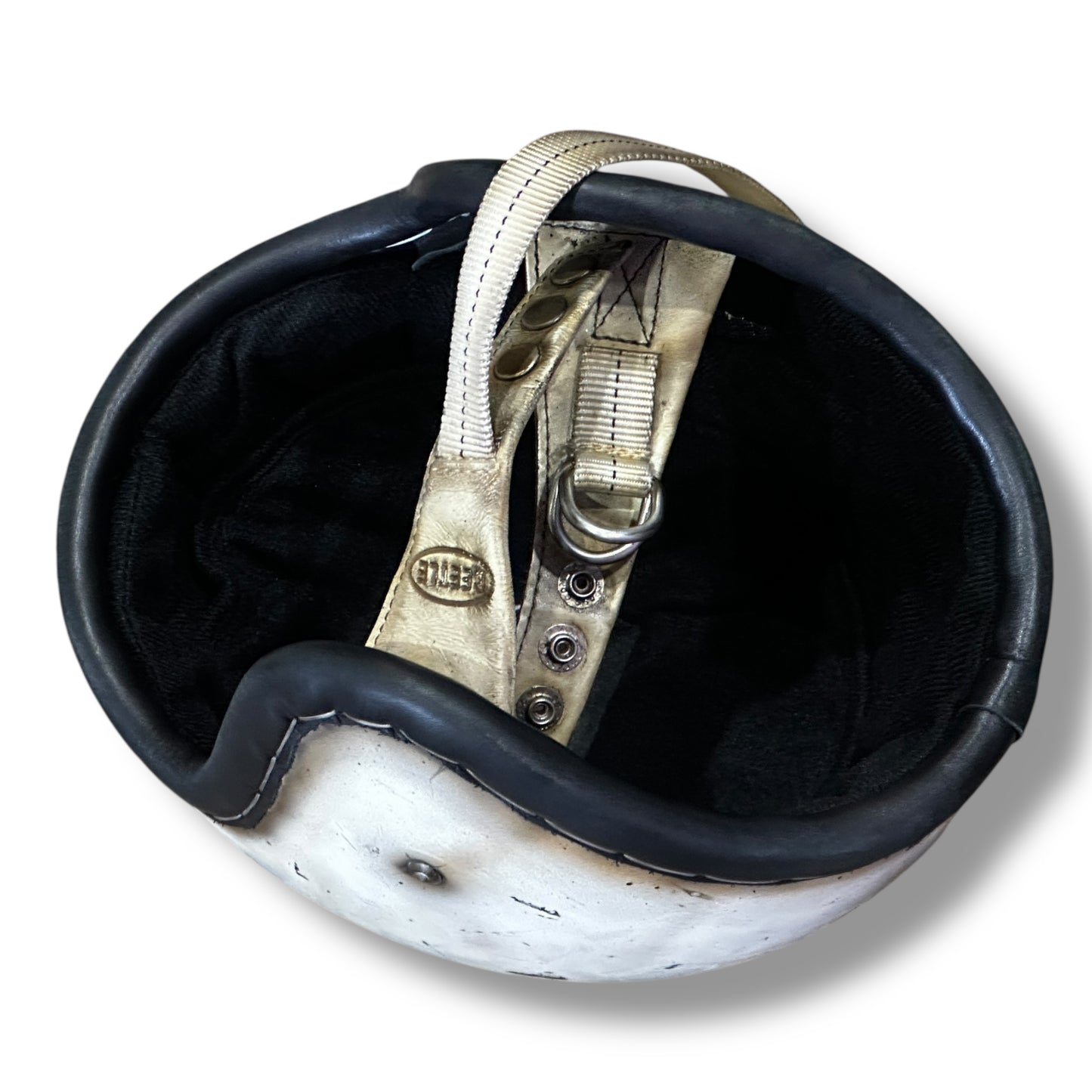 革巻きBEETLE LAC IVORY/アイボリー L.A.C PATINA version 白ダブルストラップ